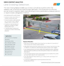 Line Crossing Detection in Florida,  FL
