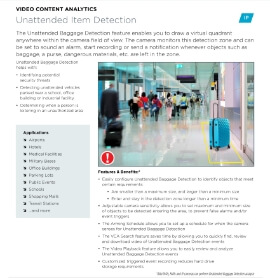 Unattended Baggage Detection in Florida,  FL